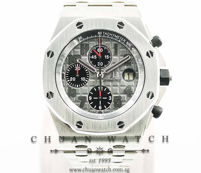 Audemars Piguet Royal Oak Offshore Grey Themes Titanium 42mm 26170TI - Discontinued