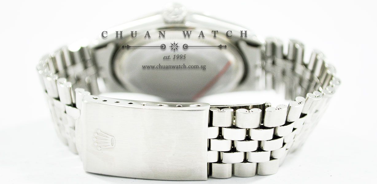 Rolex Vintage Gents DateJust 36mm 1601-4 Silver Sunburst Index - Discontinued - Image 4