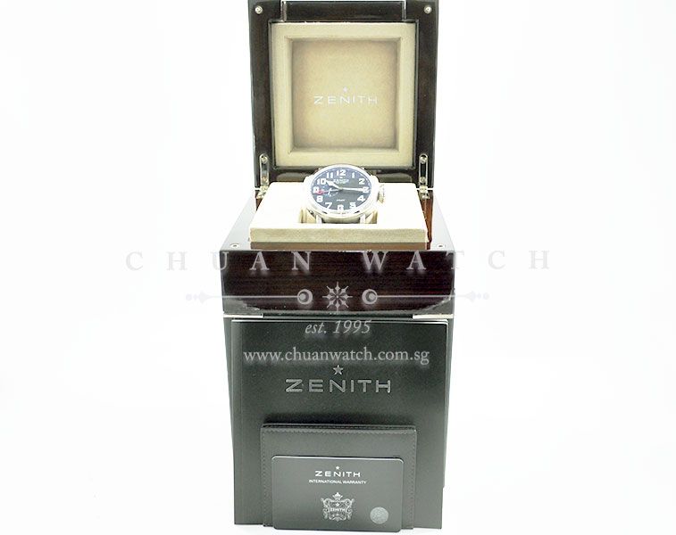 Zenith Pilot Montre dAeronef Type 20 GMT 48mm 03.2430.693/21.C723 - Image 5