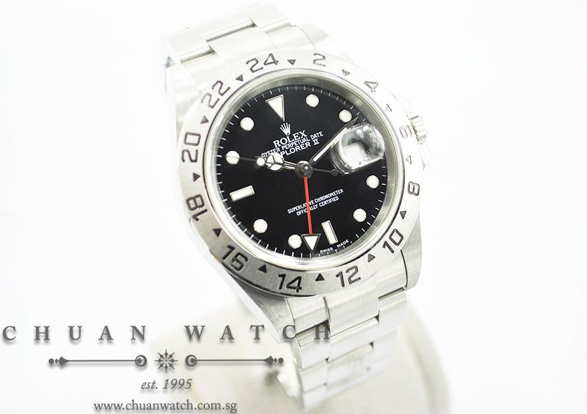 Rolex Explorer II 40mm 16570 Black - Discontinued - Image 3