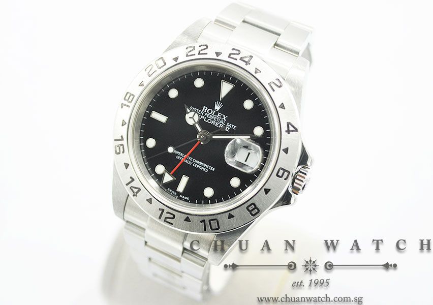 Rolex Explorer II 40mm 16570 Black - Discontinued - Image 2