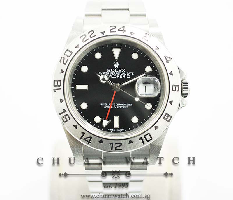 Rolex Explorer II 40mm 16570 Black - Discontinued