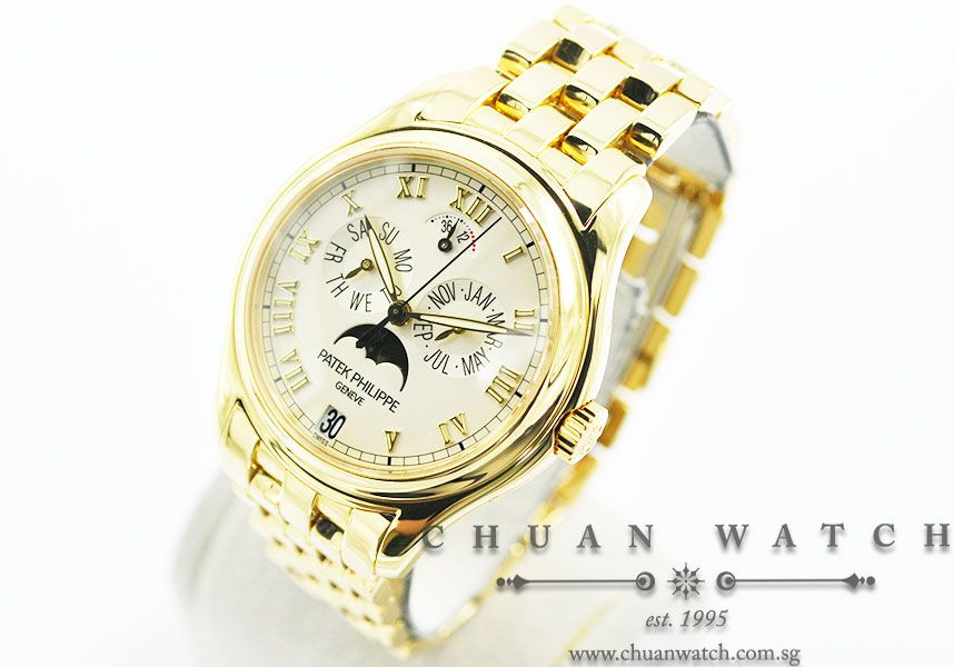 Patek Philippe Annual Calendar MoonPhase Yellow Gold 37mm 5036/1J-001 - Discontinued - Image 2
