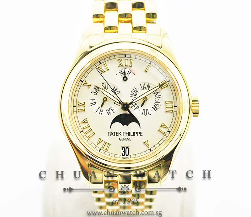Patek Philippe Annual Calendar MoonPhase Yellow Gold 37mm 5036/1J-001 - Discontinued