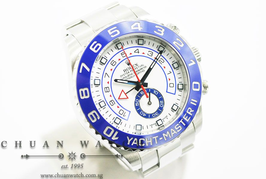Rolex Yacht-Master II Steel 44mm 116680 - Discontinued Dial - Image 3