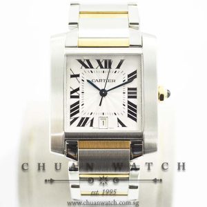 Cartier Tank Francaise Automatic Two-Tone 2302 - Discontinued