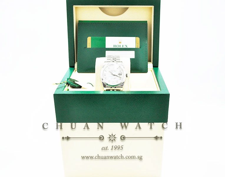 Rolex Gents DateJust 36mm 116234 White MOP Diamonds - Image 5