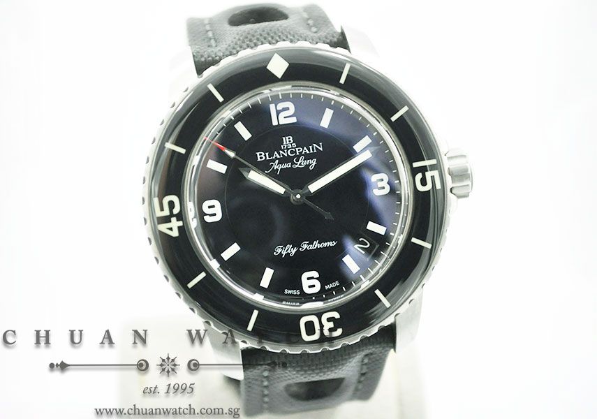 Blancpain Tribute to Fifty Fathoms Aqua Lung 45mm 5015C-1130-52B - Limited Edition of 500 Pieces Only - Image 3