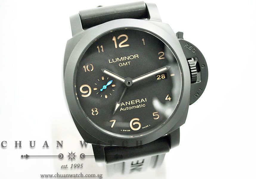 Panerai Luminor 1950 3-Days GMT Ceramica 44mm Pam 1441 U - Image 3