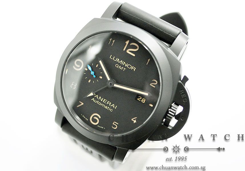 Panerai Luminor 1950 3-Days GMT Ceramica 44mm Pam 1441 U - Image 2