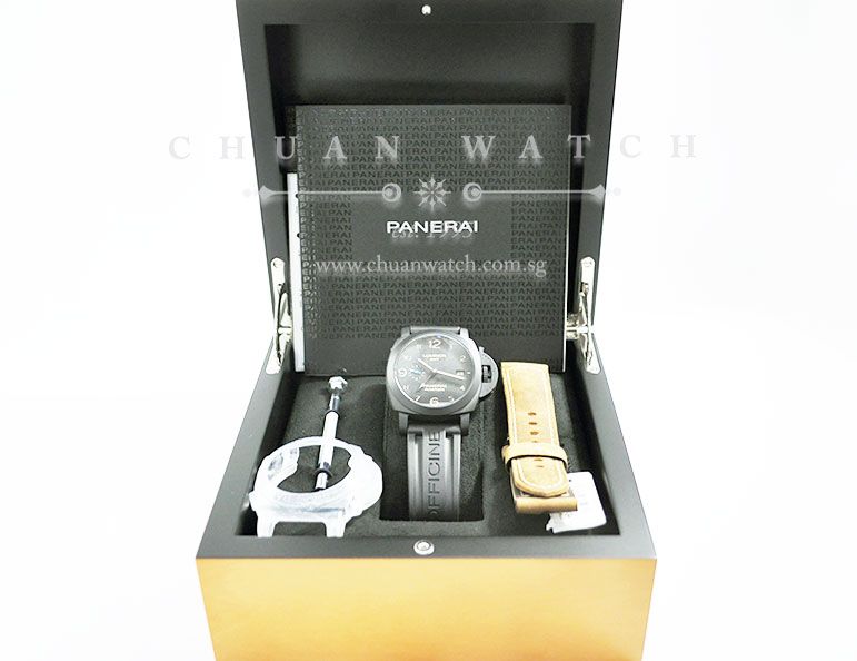 Panerai Luminor 1950 3-Days GMT Ceramica 44mm Pam 1441 U - Image 5