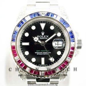 Rolex GMT-Master II SARU Custom Pave-Set 116710LN