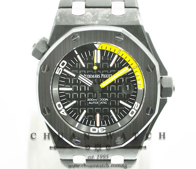 Audemars Piguet Royal Oak Offshore Diver Forged Carbon 42mm 15706AU - Discontinued
