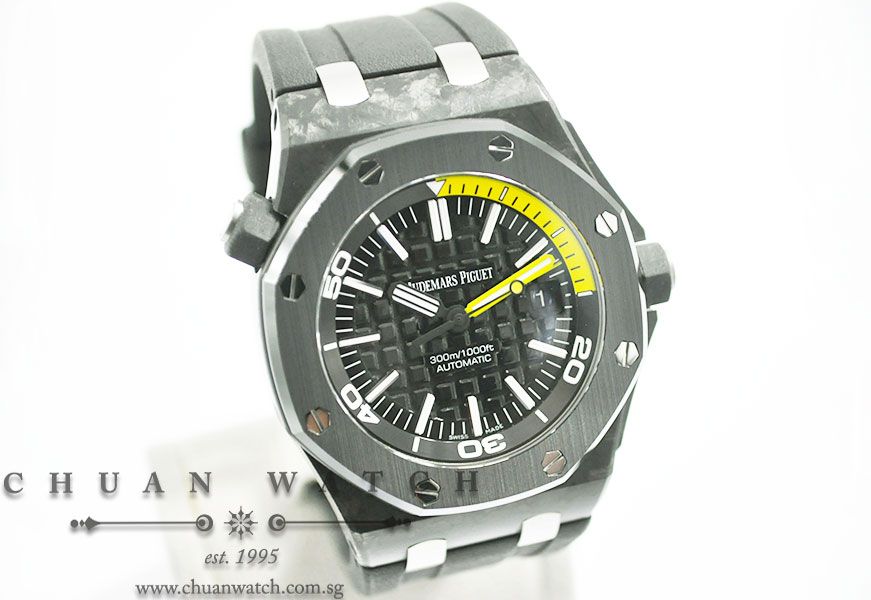 Audemars Piguet Royal Oak Offshore Diver Forged Carbon 42mm 15706AU - Discontinued - Image 3