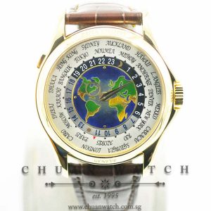Patek Philippe Enamel World Time Yellow Gold 39.5mm 5131J-001