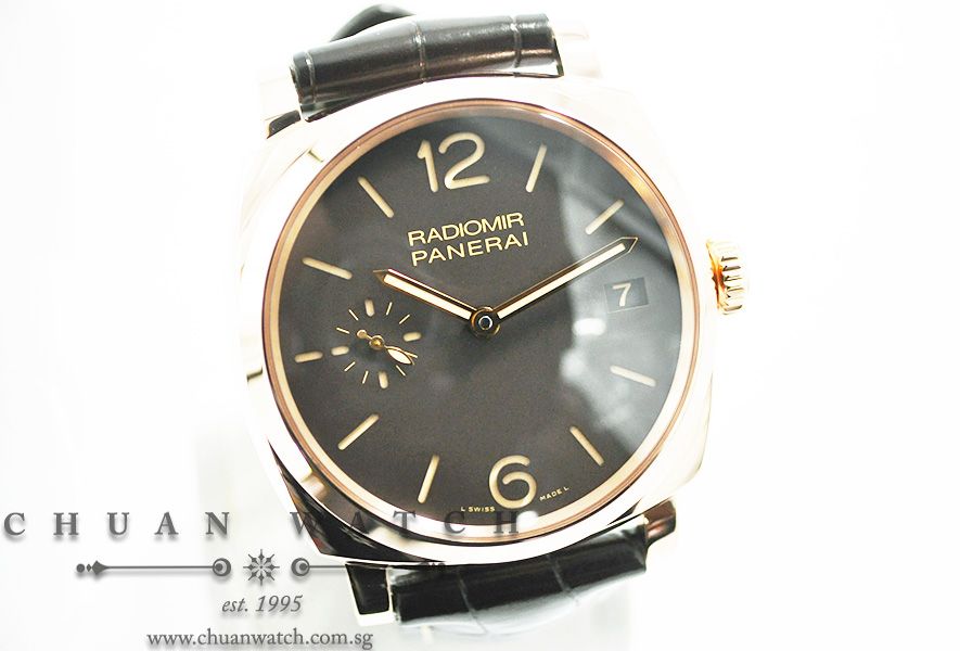 Panerai Radiomir 1940 3-Days Red Gold Oro Rosso 47mm Pam 515 P - Image 3