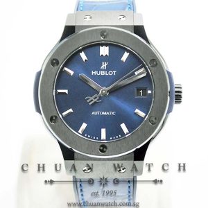Hublot Classic Fusion Ceramic Blue 38mm 565.CM.7170.LR