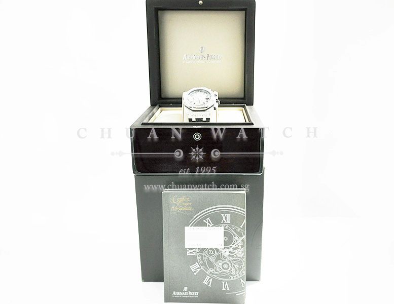 Audemars Piguet Royal Oak Offshore 42mm Pave-Set Custom Diamonds 25940SK - Image 5
