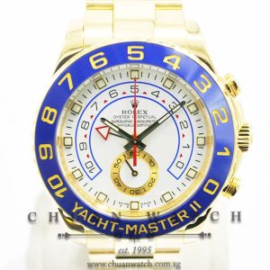 Rolex Yacht-Master II Yellow Gold 44mm 116688 - Discontinued Dial