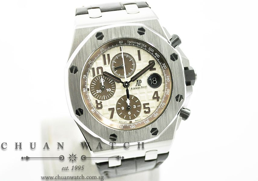 Audemars Piguet Royal Oak Offshore Safari 42mm 26470ST - Discontinued Dial - Image 3