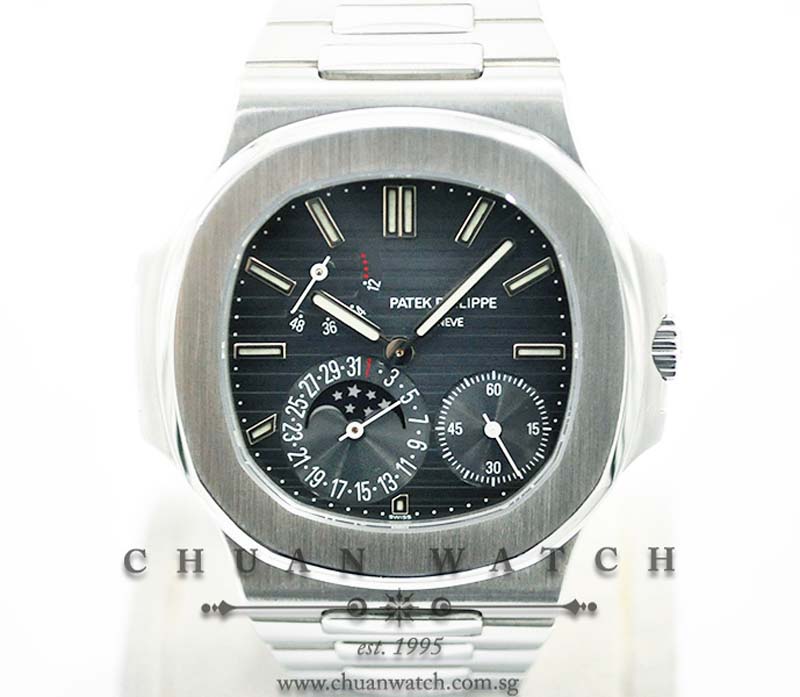 Patek Philippe Nautilus Steel MoonPhase Power-Reserve 40mm 5712/1A-001