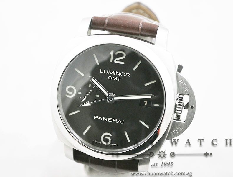 Panerai Luminor 1950 3-Days GMT 44mm Pam 320 N - Discontinued - Image 2