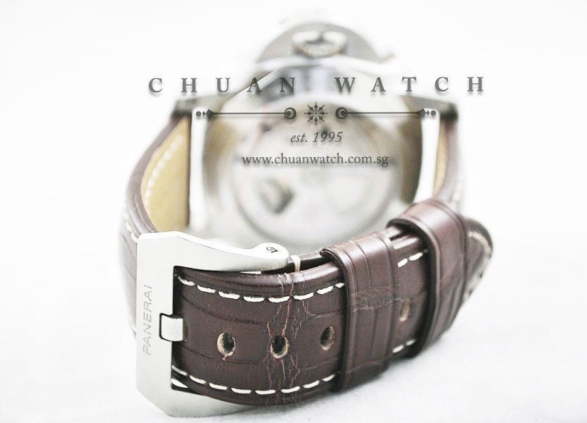 Panerai Luminor 1950 3-Days GMT 44mm Pam 320 N - Discontinued - Image 4
