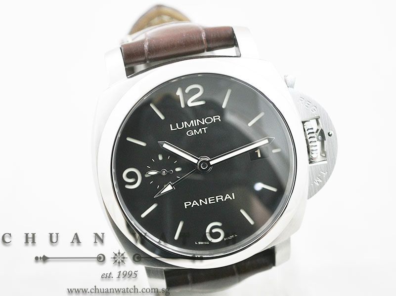 Panerai Luminor 1950 3-Days GMT 44mm Pam 320 N - Discontinued - Image 3