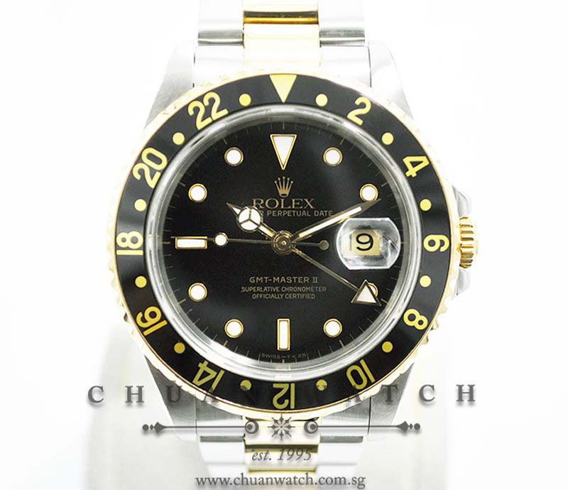 Rolex GMT-Master II Two-Tone 16713 - Discontinued