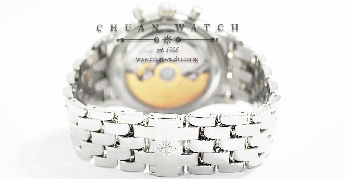 Patek Philippe Annual Calendar Flyback Chronograph Steel 40.5mm 5960/1A-001 - Discontinued - Image 4