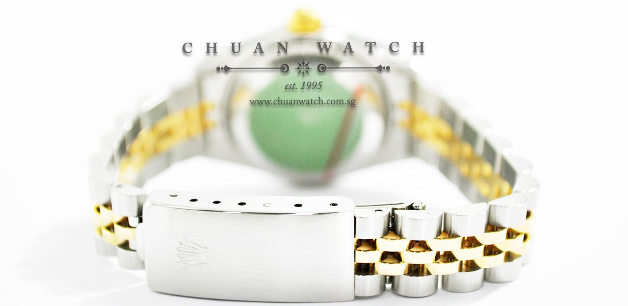 Rolex Ladies DateJust 26mm 69173 Champagne Jubilee Diamonds - Discontinued - Image 4