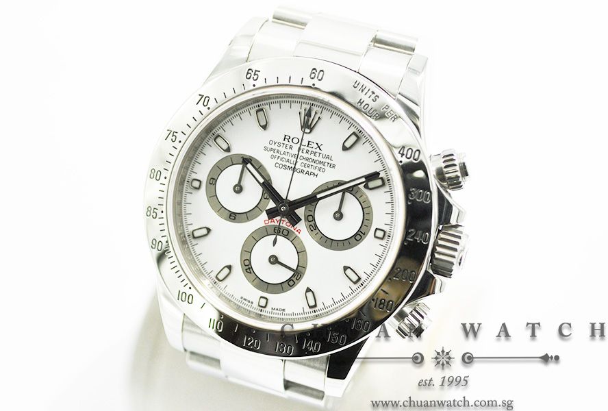Rolex Cosmograph Daytona 116520 White - Discontinued - Image 2