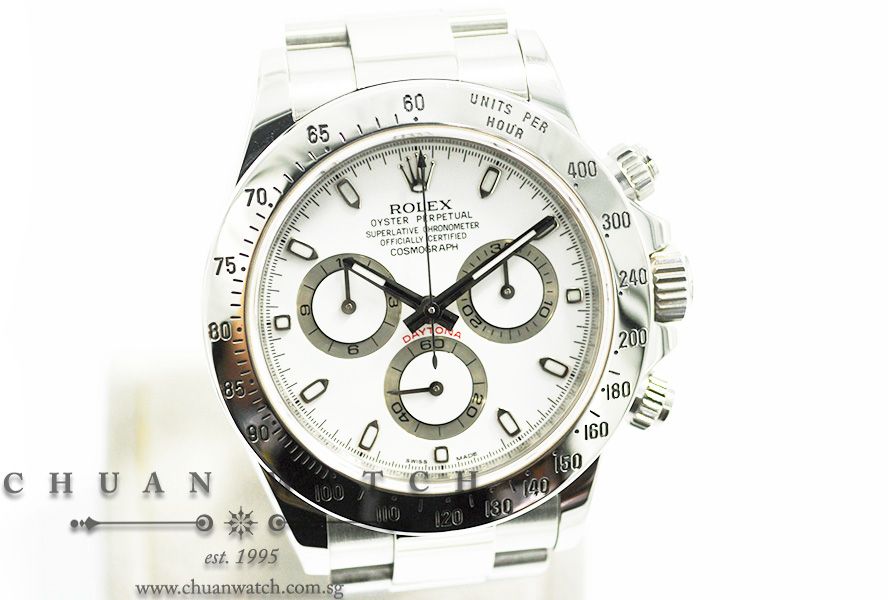 Rolex Cosmograph Daytona 116520 White - Discontinued - Image 3