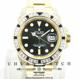 Rolex GMT-Master II Yellow Gold 116758SANR - Discontinued