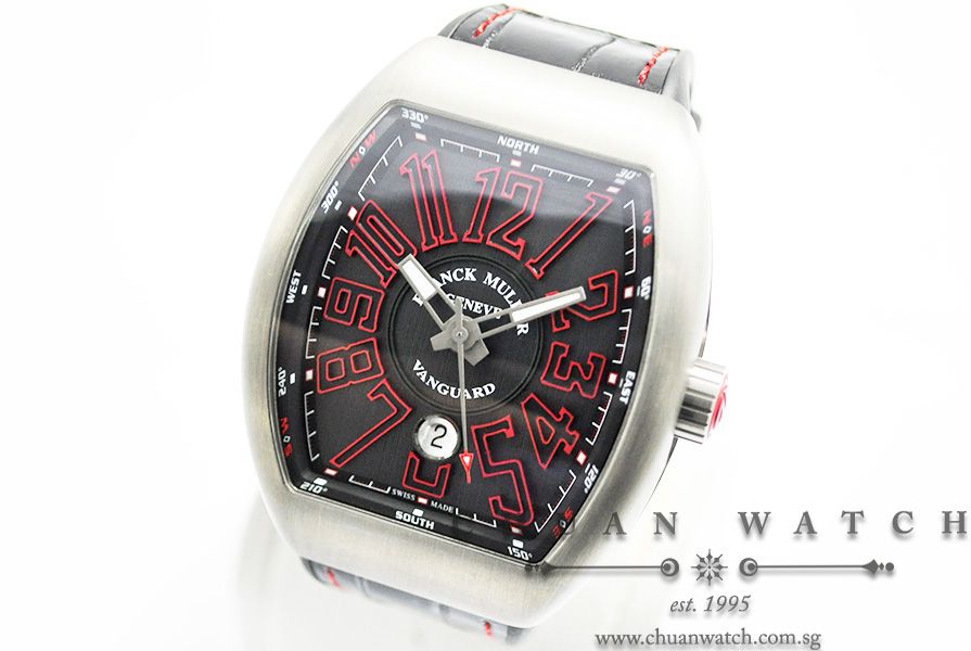Franck Muller Vanguard Titanium Red Ergal V 45 SC DT TT BR ER - Image 2