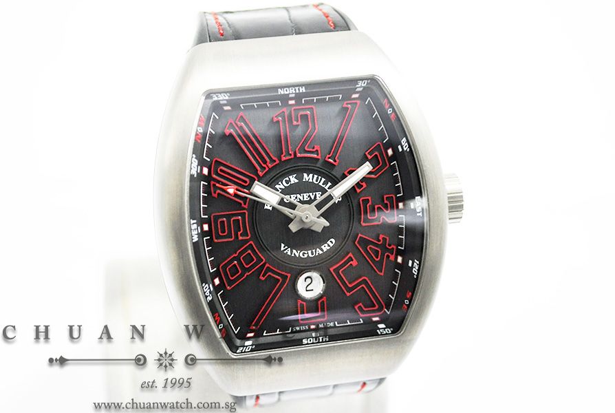 Franck Muller Vanguard Titanium Red Ergal V 45 SC DT TT BR ER - Image 3