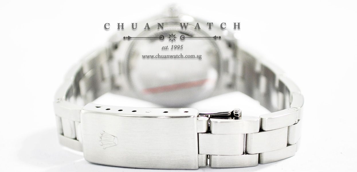 Rolex Ladies Oyster Perpetual Date 26mm 79240 White Roman - Discontinued - Image 4