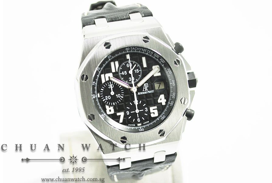 Audemars Piguet Royal Oak Offshore Black Themes 42mm 26020ST - Discontinued - Image 3