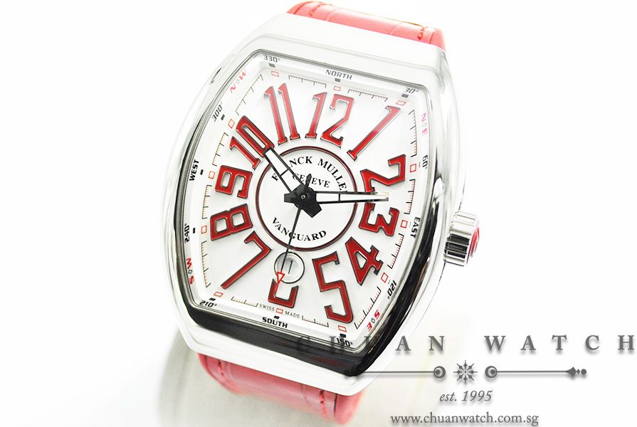 Franck Muller Vanguard Steel Candy-Cane V 45 SC DT AC RG - Image 2