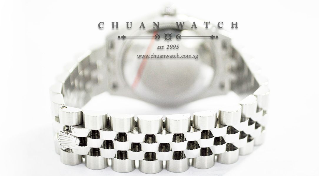 Rolex Boys DateJust 31mm 178274 Black Roman - Image 4