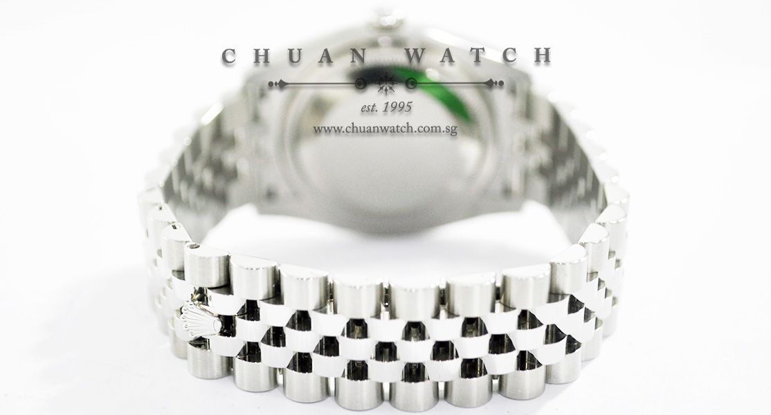 Rolex Gents DateJust 36mm 116234 Black MOP Diamonds - Image 4