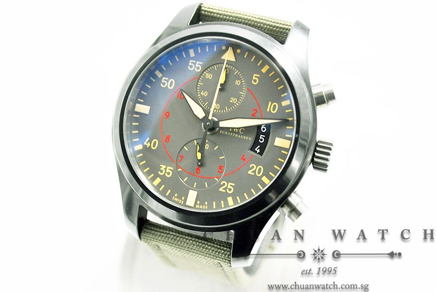 IWC Pilots Flyback Chronograph Top Gun Miramar 46mm IW388002 - Image 2