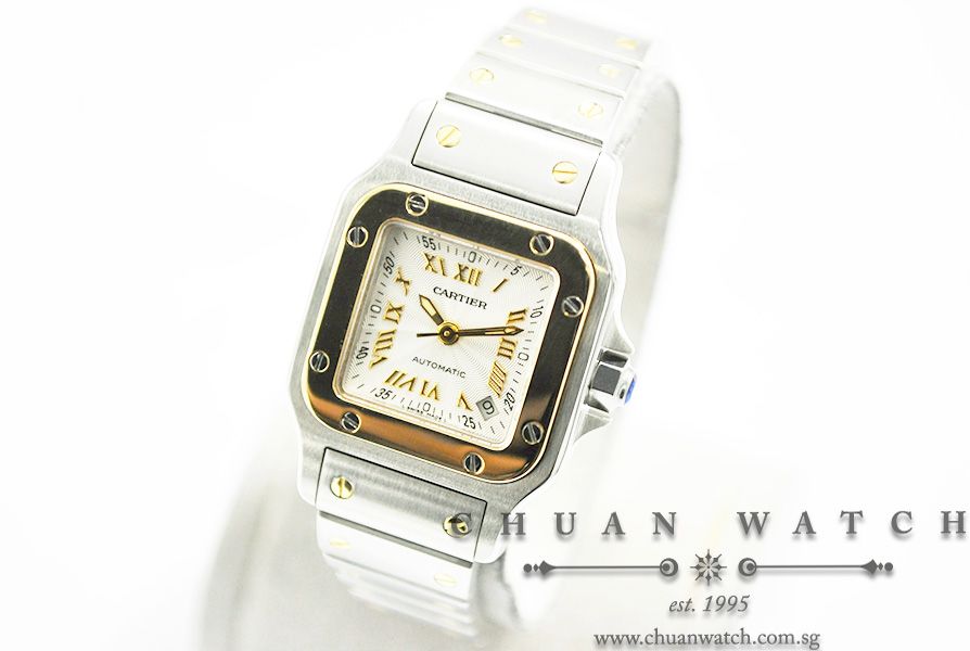 Cartier Ladies Santos Galbee Two-Tone Automatic 24mm 2423 - Discontinued - Image 2
