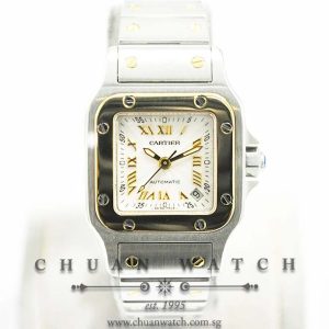 Cartier Ladies Santos Galbee Two-Tone Automatic 24mm 2423 - Discontinued
