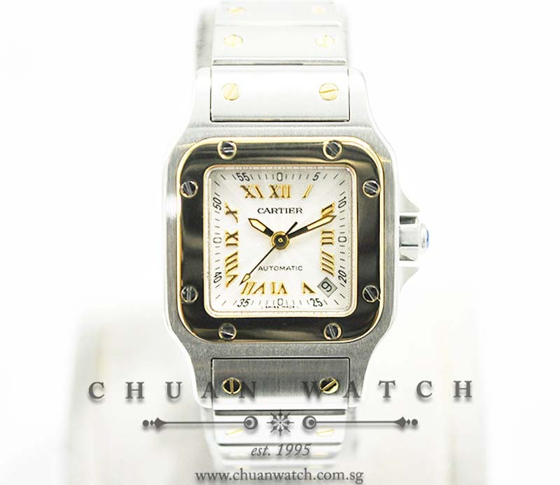 Cartier Ladies Santos Galbee Two-Tone Automatic 24mm 2423 - Discontinued