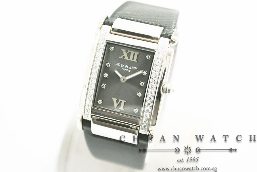 Patek Philippe Twenty~4 Quartz White Gold 4920G-001 Eternal Gray - Discontinued - Image 2