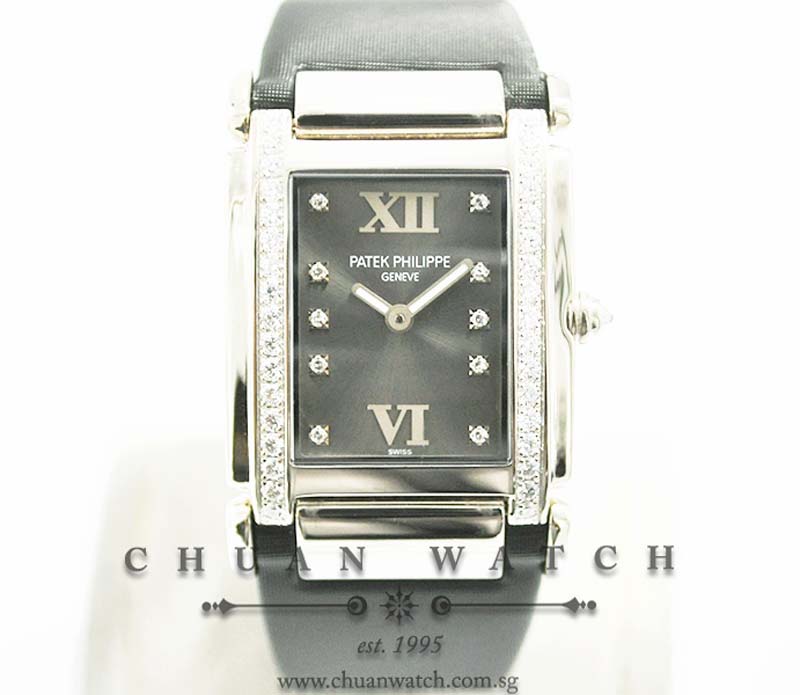 Patek Philippe Twenty~4 Quartz White Gold 4920G-001 Eternal Gray - Discontinued