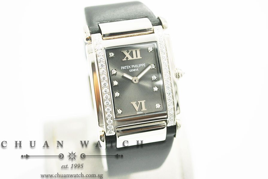 Patek Philippe Twenty~4 Quartz White Gold 4920G-001 Eternal Gray - Discontinued - Image 3