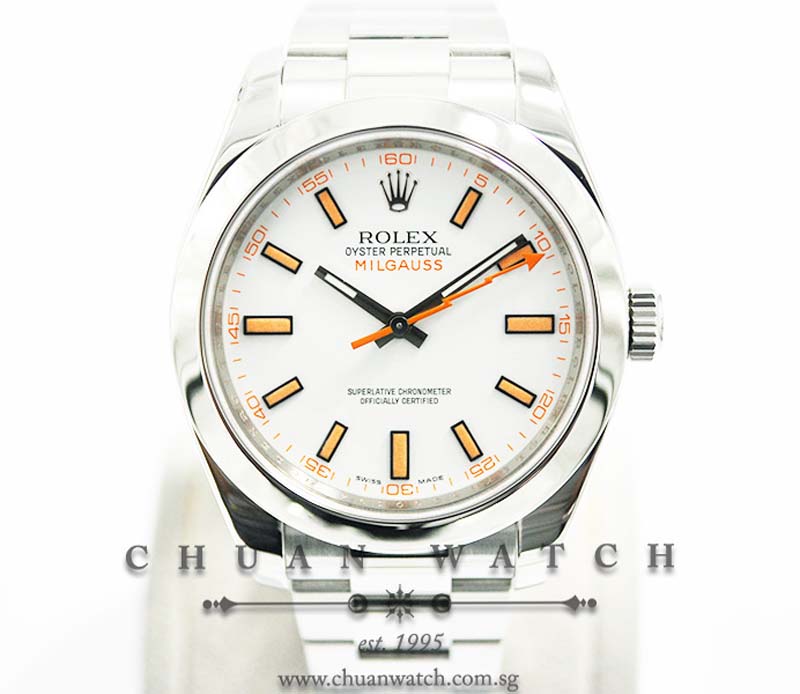 Rolex Milgauss 116400 White - Discontinued