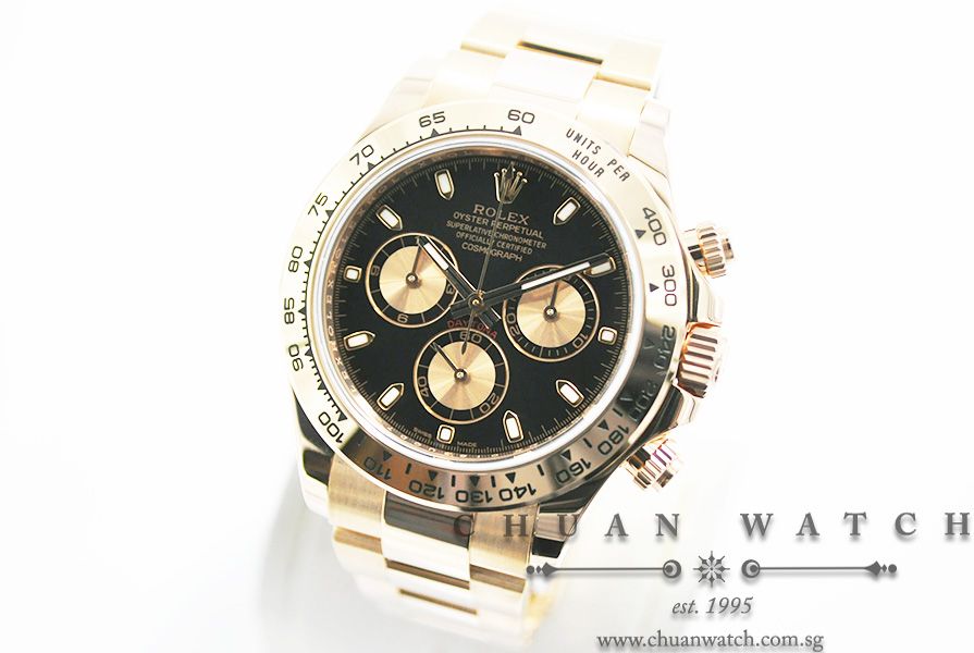 Rolex Cosmograph Daytona Everose 116505 Black Index - Image 2